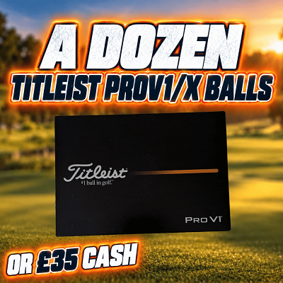 ⛳️ A DOZ TITLEIST PROV1/X BALLS
