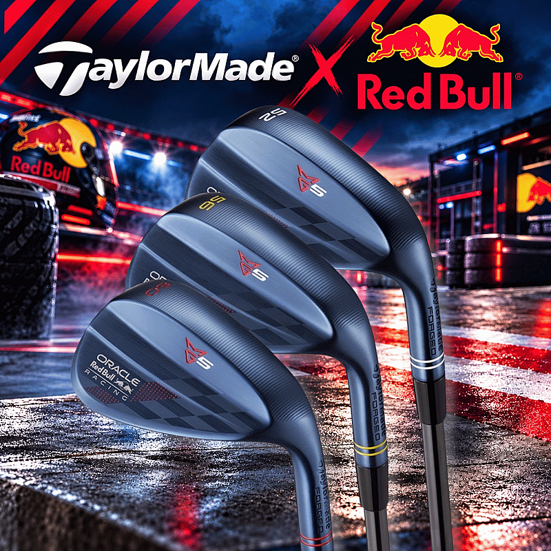 WIN A SET OF LIMITED EDITION TAYLORMADE MG5 X RED BULL WEDGES