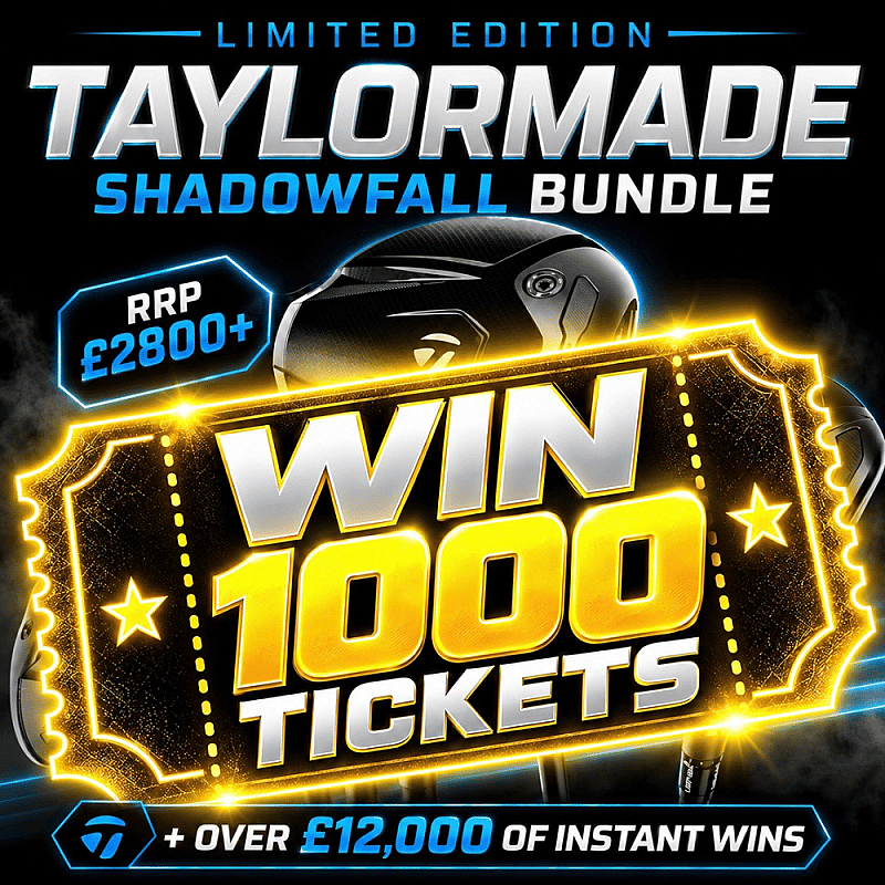 WIN 1000 TICKETS TO TAYLORMADE SHADOWFALL BUNDLE COMP #2 *AUTODRAW*