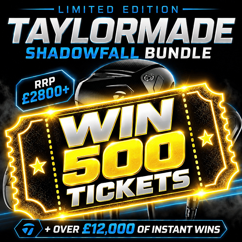 WIN 500 TICKETS TO TAYLORMADE SHADOWFALL BUNDLE COMP #2  *AUTODRAW*