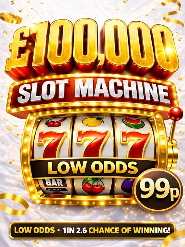 £100,000 SLOT MACHINE! LOW ODDS INSTANT WIN!