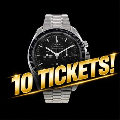 10 OMEGA Tickets worth £100!