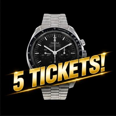 5 OMEGA Tickets worth £50!