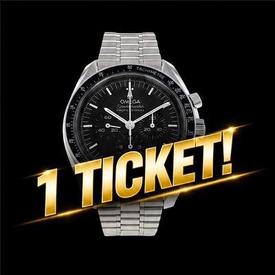 1 OMEGA Ticket worth £9.99!