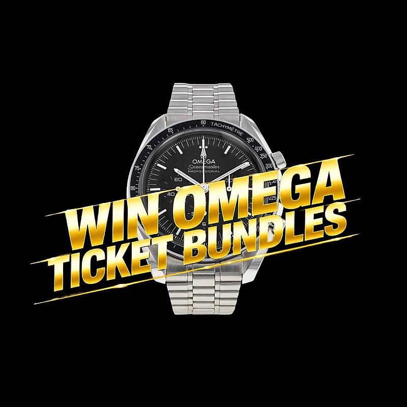 Instant OMEGA Ticket Bundles - 100 Entries worth £1000