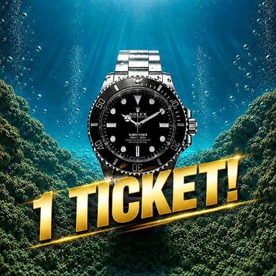 1 Rolex Ticket Worth £9.99