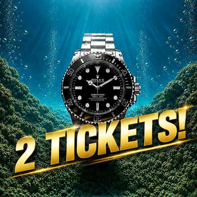 2 Rolex Tickets Worth £20