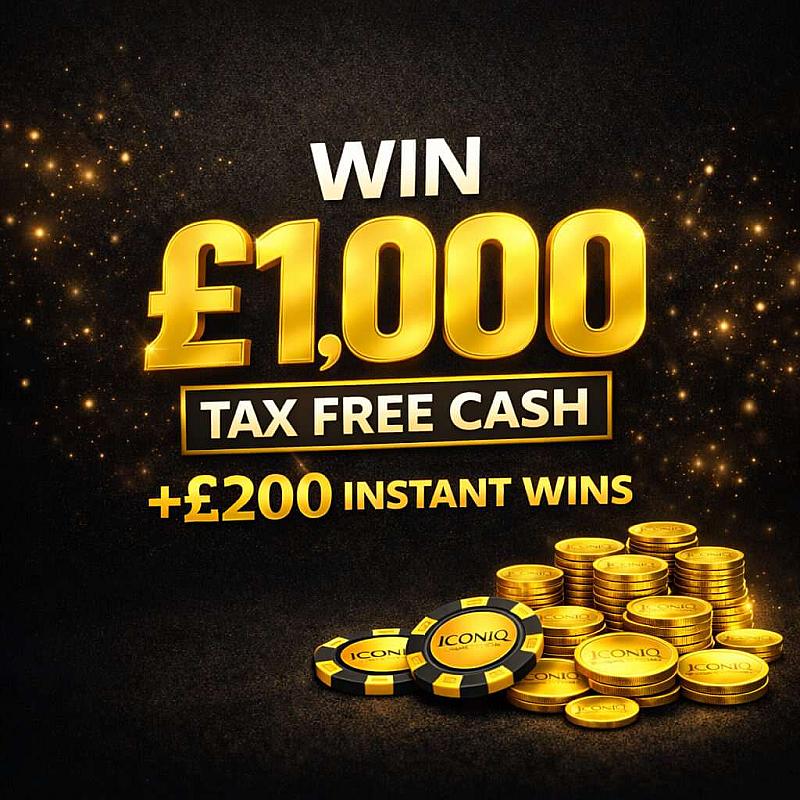 £1000 TAX FREE CASH + £200 INSTANTS