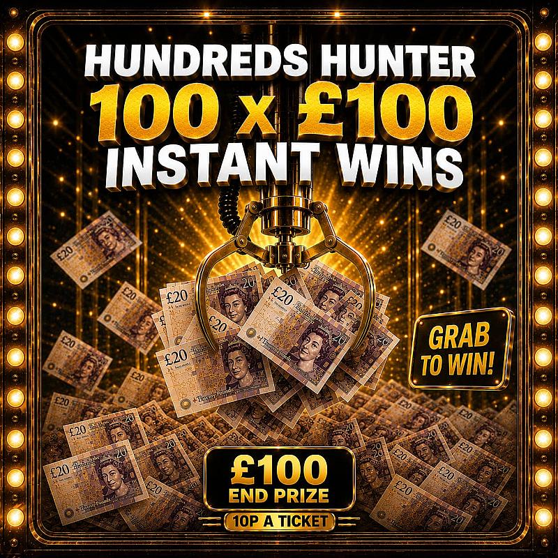 HUNDREDS HUNTER! 100 x £100!! 