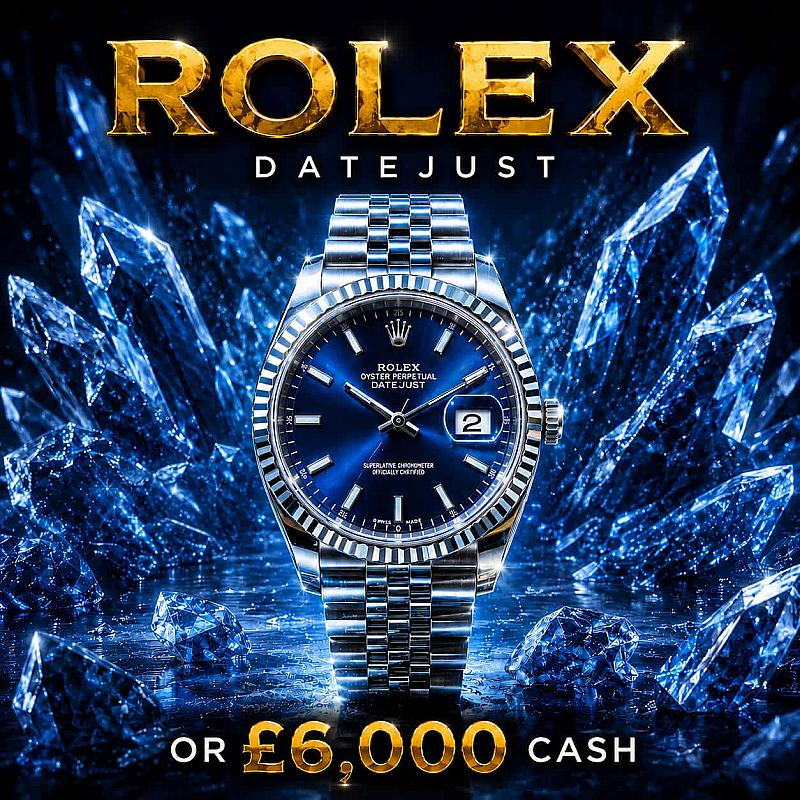 Rolex Datejust or £6,000!