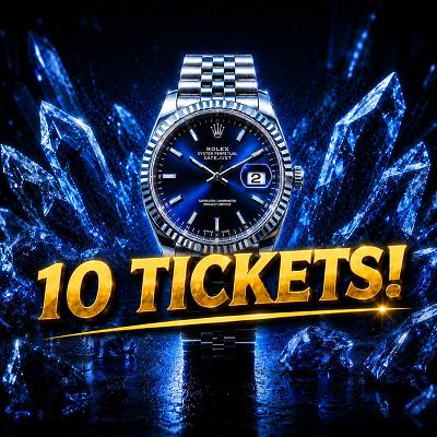 10 Rolex Tickets Worth £100