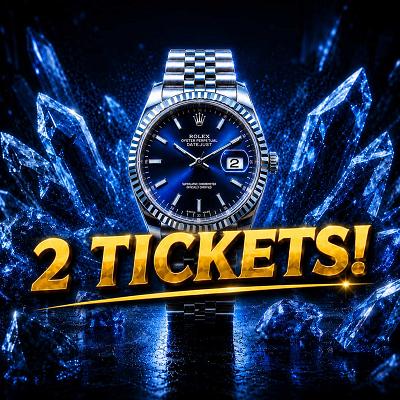 2 Rolex Tickets Worth £20