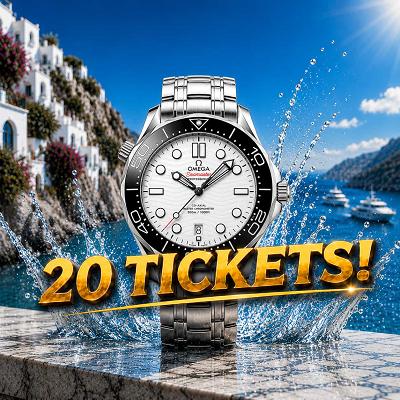 20 OMEGA Tickets Worth £100