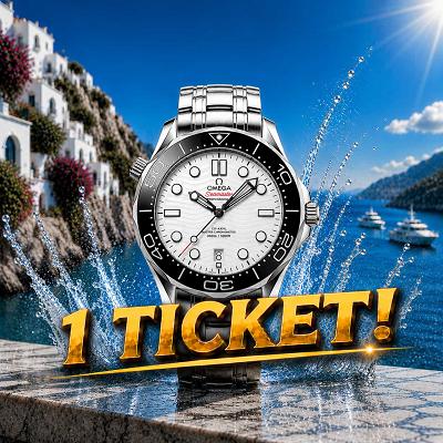 1 OMEGA Ticket Worth £4.99