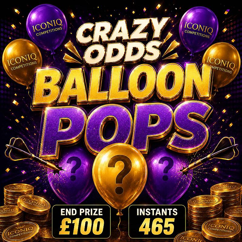 BALLOON POPS - £2,000 of Prizes