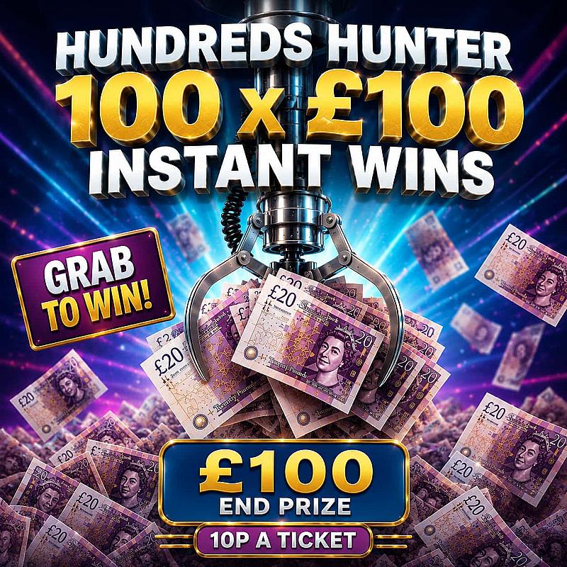HUNDREDS HUNTER 🏹 - 100 x £100!