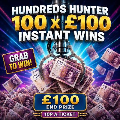 HUNDREDS HUNTER 🏹 - 100 x £100!