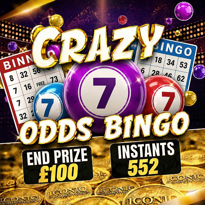 CRAZY ODDS BINGO 🎲 £2,000 of Prizes
