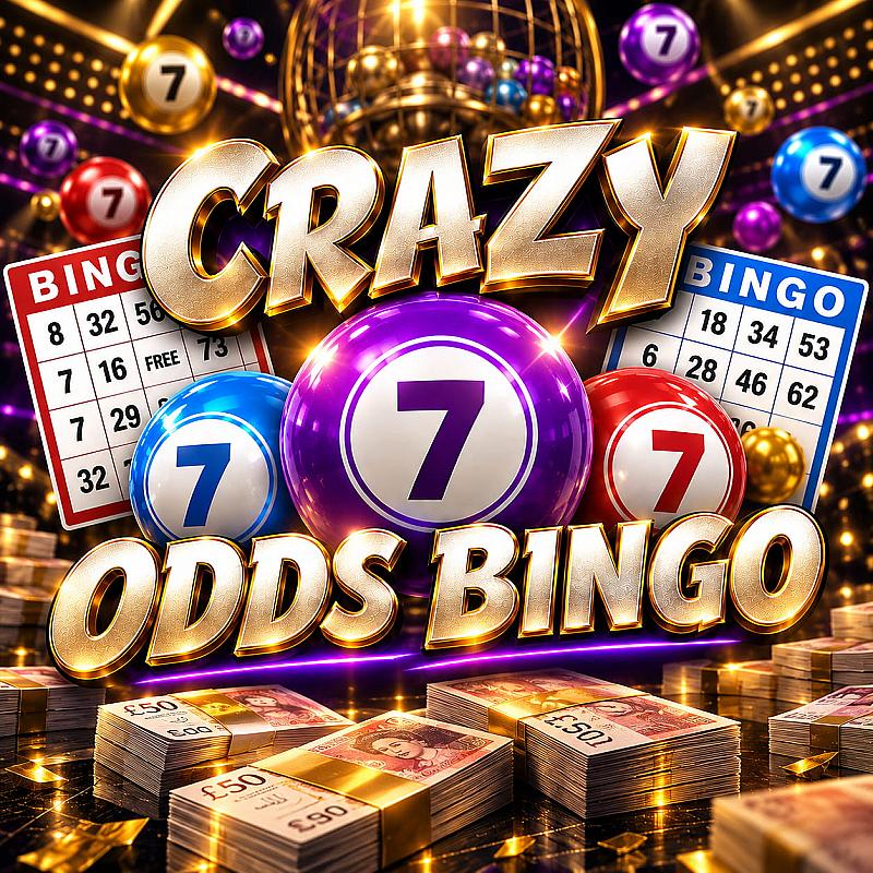 CRAZY ODDS BINGO 🎱 £2,000 OF PRIZES
