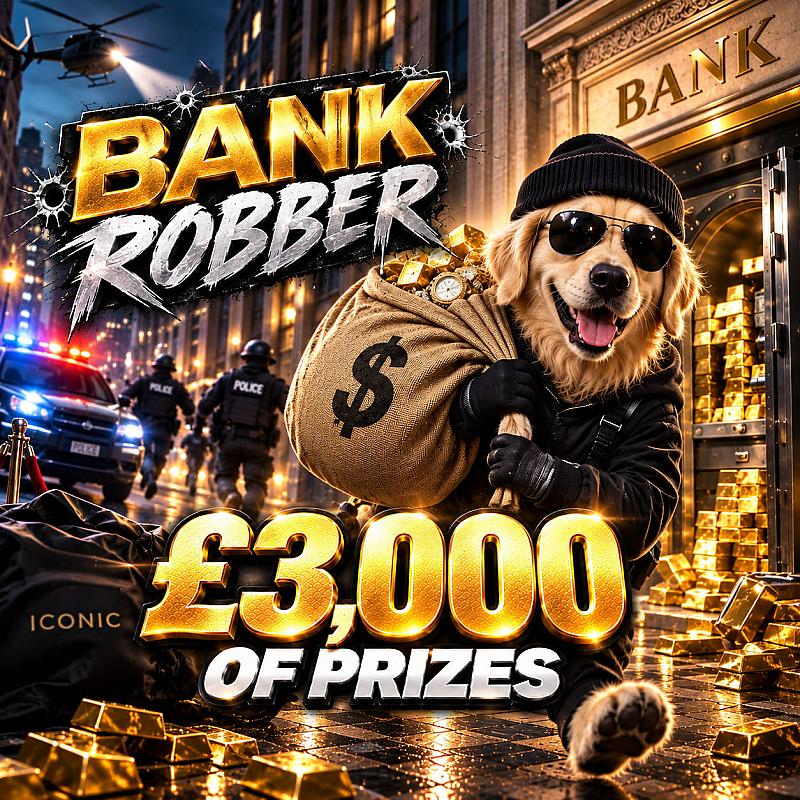 BANK ROBBER 💰 £3,000 OF PRIZES! 