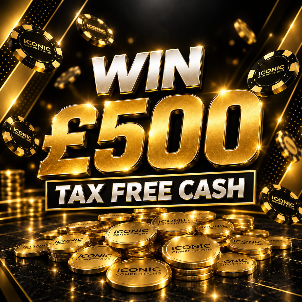 £500 TAX FREE CASH *AUTODRAW*
