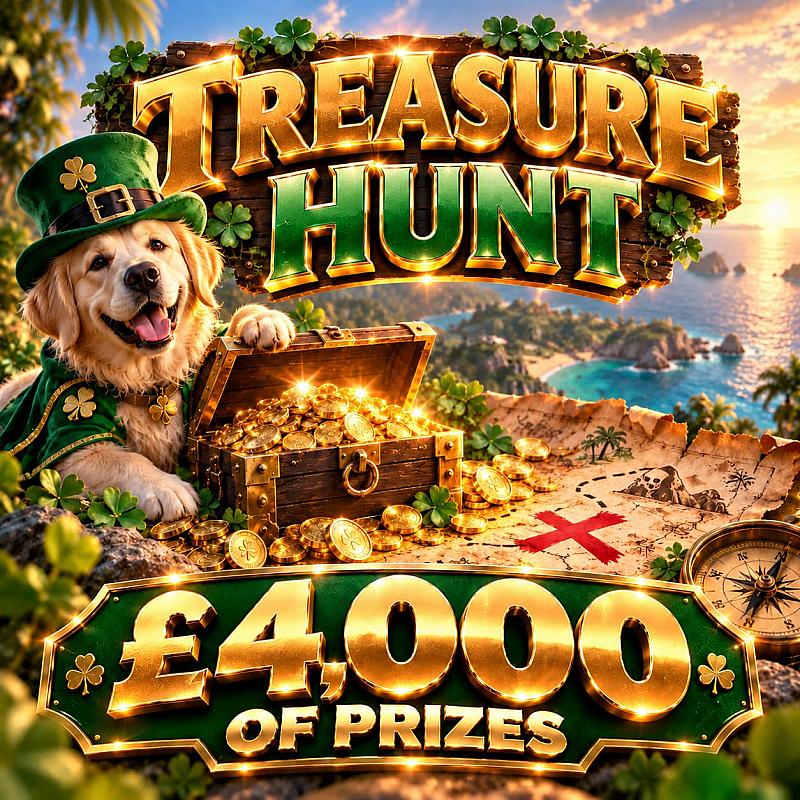 TREASURE HUNT 🎁 £4,000 OF PRIZES! 