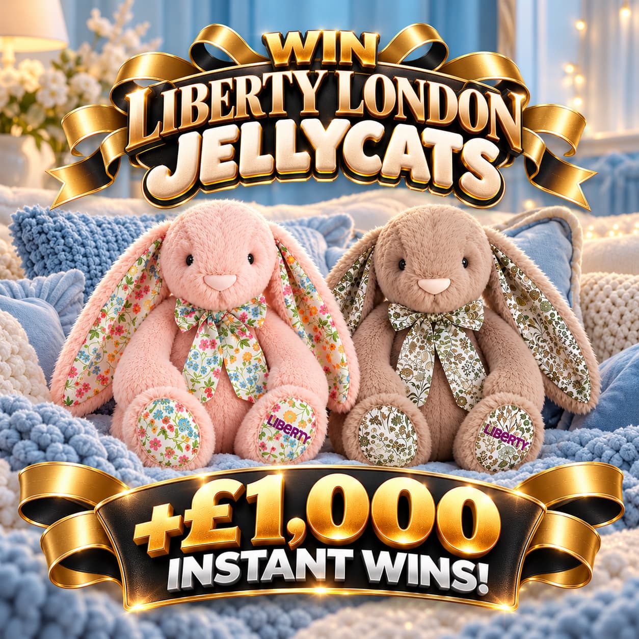 Liberty London Jellycats + INSTANT WINS! 