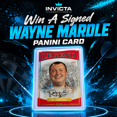 SIGNED WAYNE MARDLE PANINI CARD