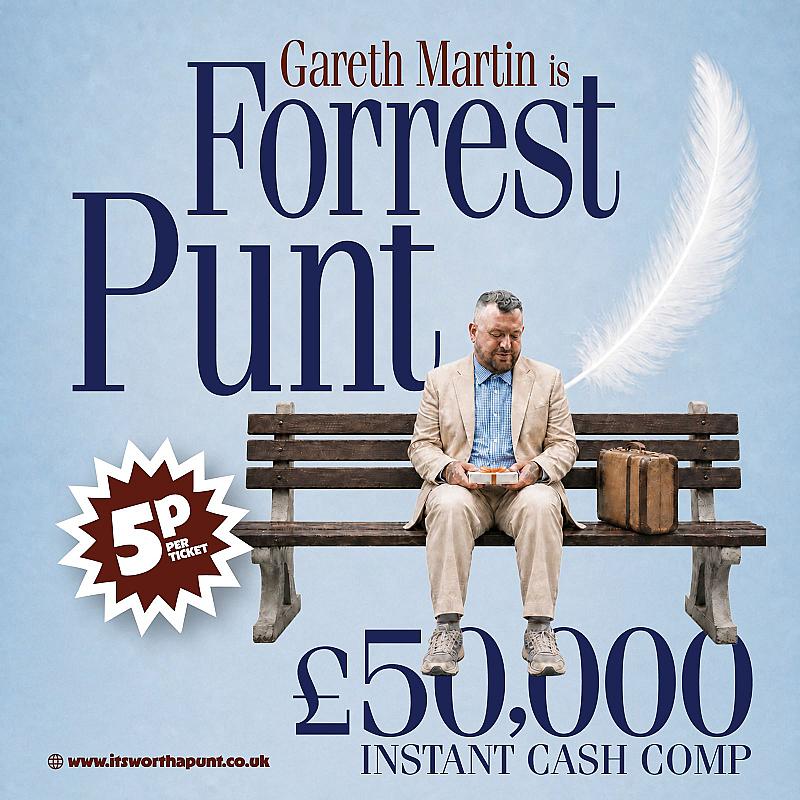 FORREST PUNTS - £50,000 INSTANT CASH WINNER