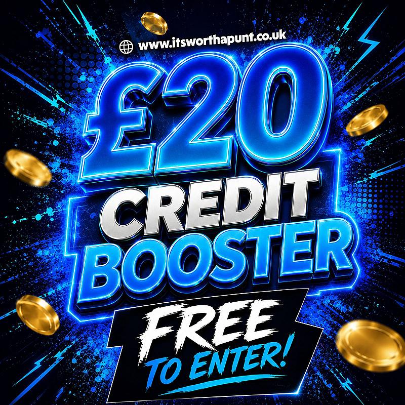 FREE TO ENTER £20 SITE CREDIT BOOSTER