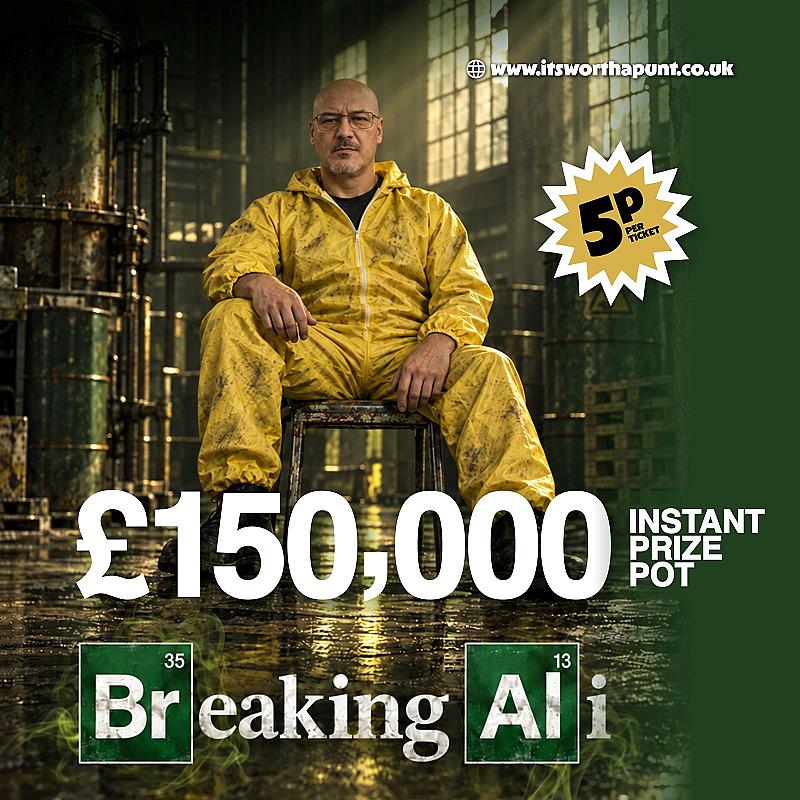 BREAKING BAD - WALT - £150,000 INSTANT WINNER