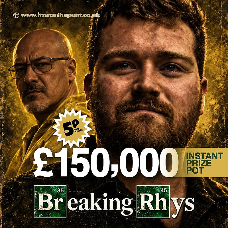 BREAKING BAD - JESSIE - £150,000 INSTANT WINNER