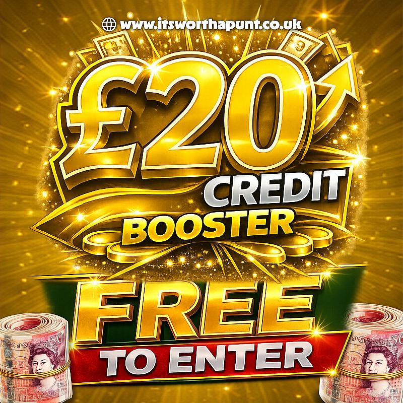 FREE TO ENTER £20 SITE CREDIT BOOSTER