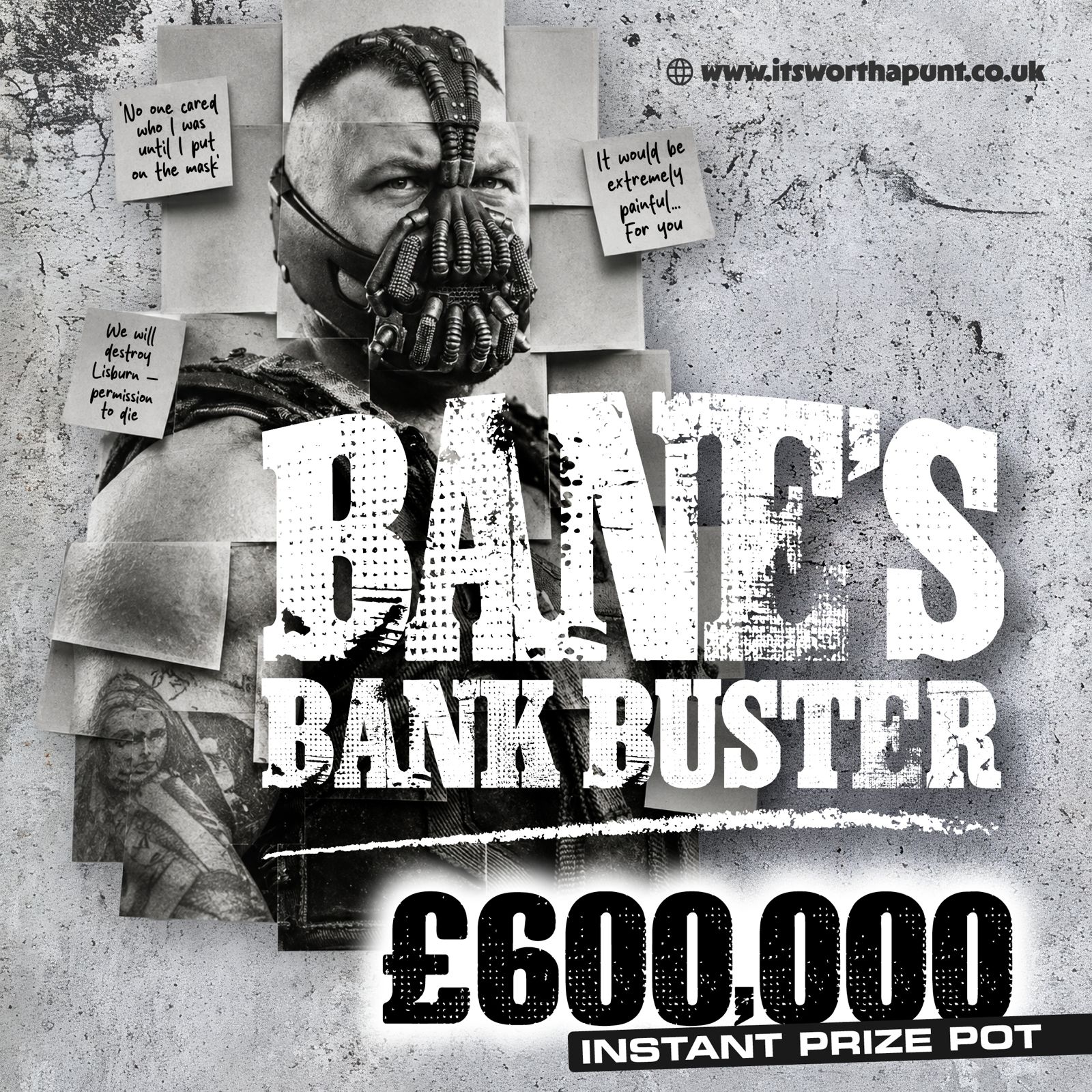 BANES BANK BUSTER - £600,000 INSTANT WINNER