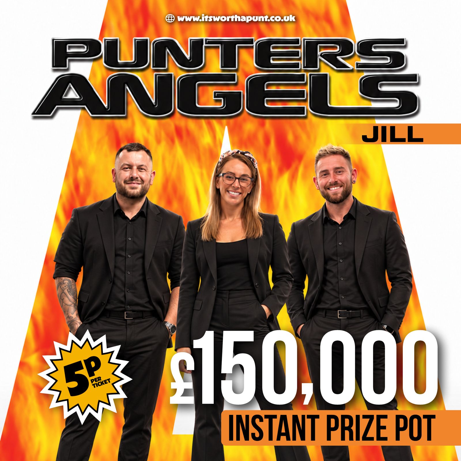 PUNTERS ANGELS - JILL - £150,000 INSTANT WINNER 