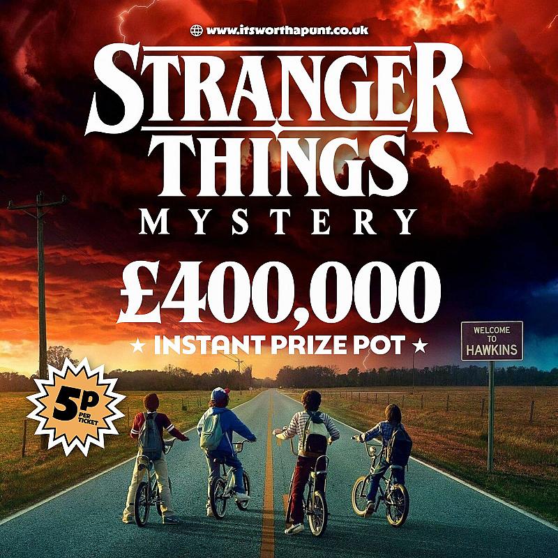 STRANGER THINGS MYSTERY INSTANT WINNER