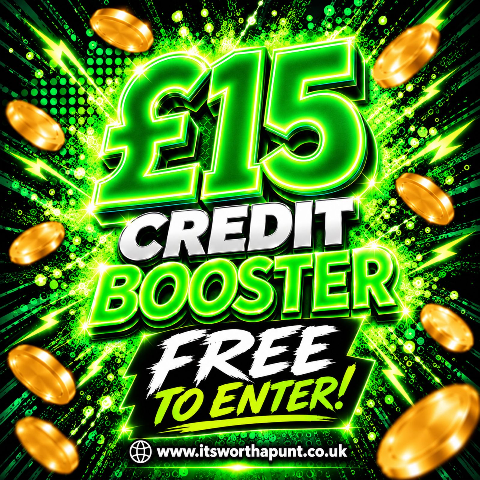 £15 SITE CREDIT BOOSTER