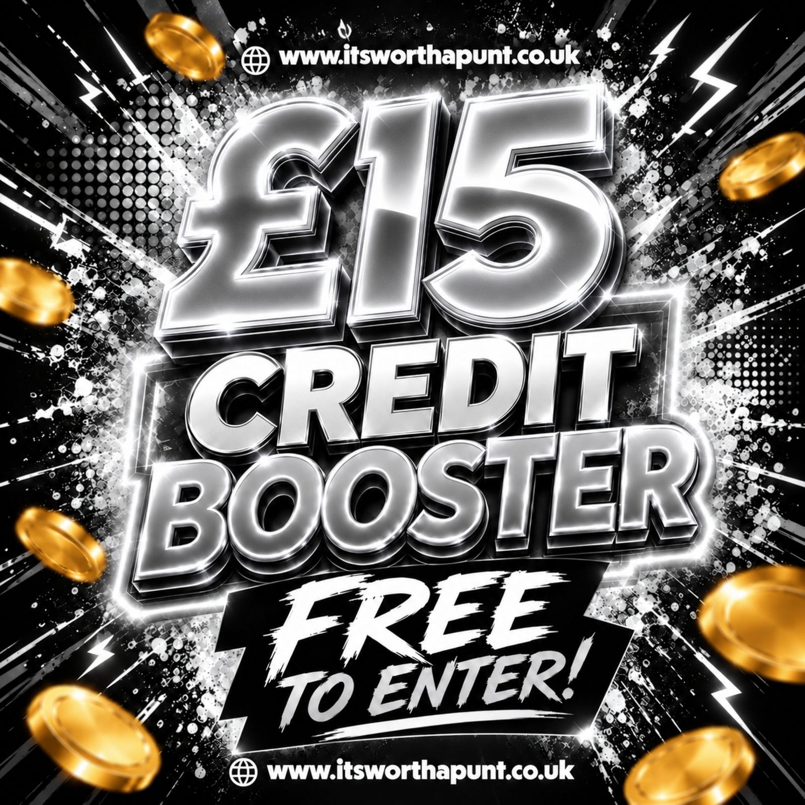 £15 SITE CREDIT BOOSTER