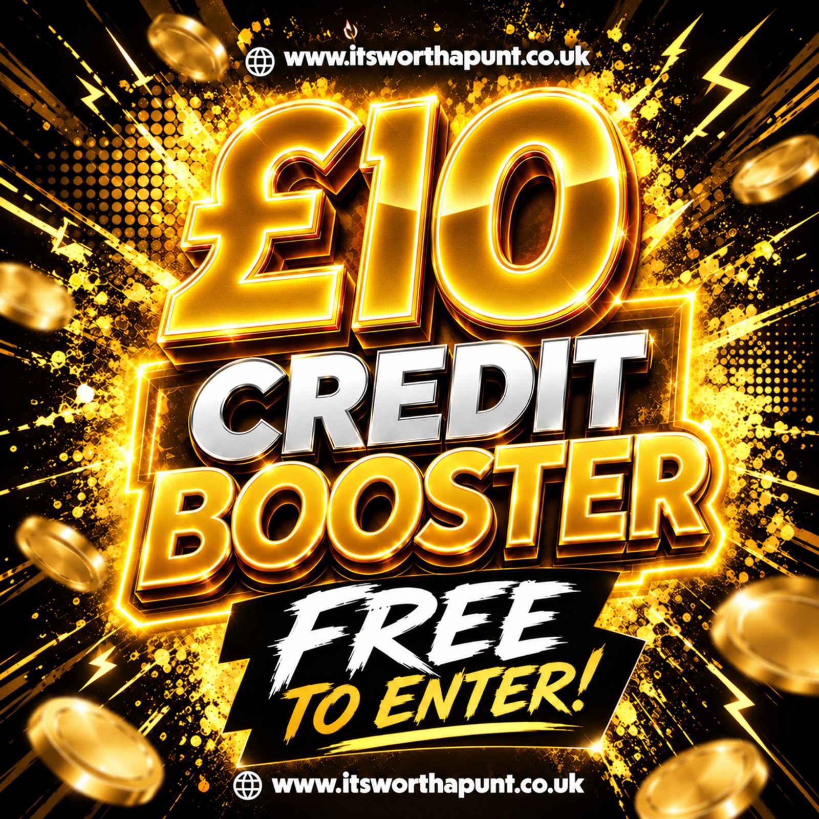 £10 SITE CREDIT BOOSTER