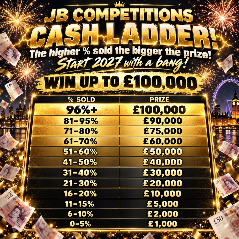 CASH LADDER! WIN UP TO £100,000!
