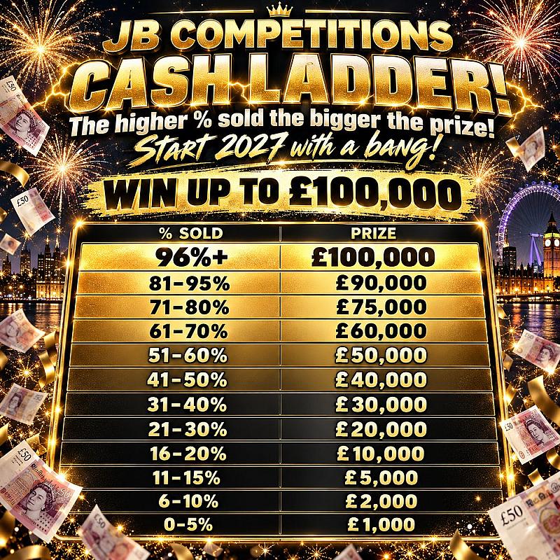 CASH LADDER! WIN UP TO £100,000!
