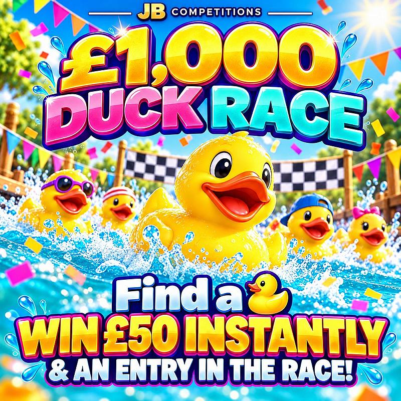 £1,000 DUCK RACE! 🦆