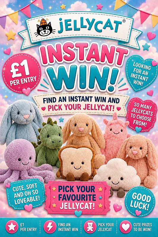 🧸✨ Jellycat Instant Win Game ✨🧸