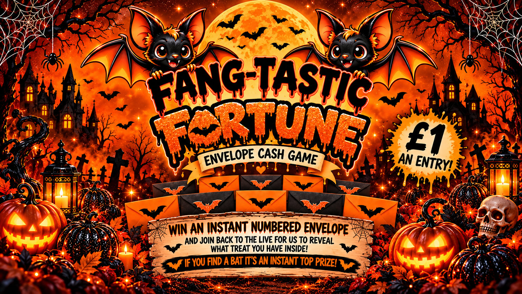 🦇 FANG-TASTIC FORTUNE 🦇 