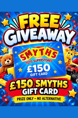 🎉 FREE £150 SMYTHS GIFT CARD GIVEAWAY! 🎉
