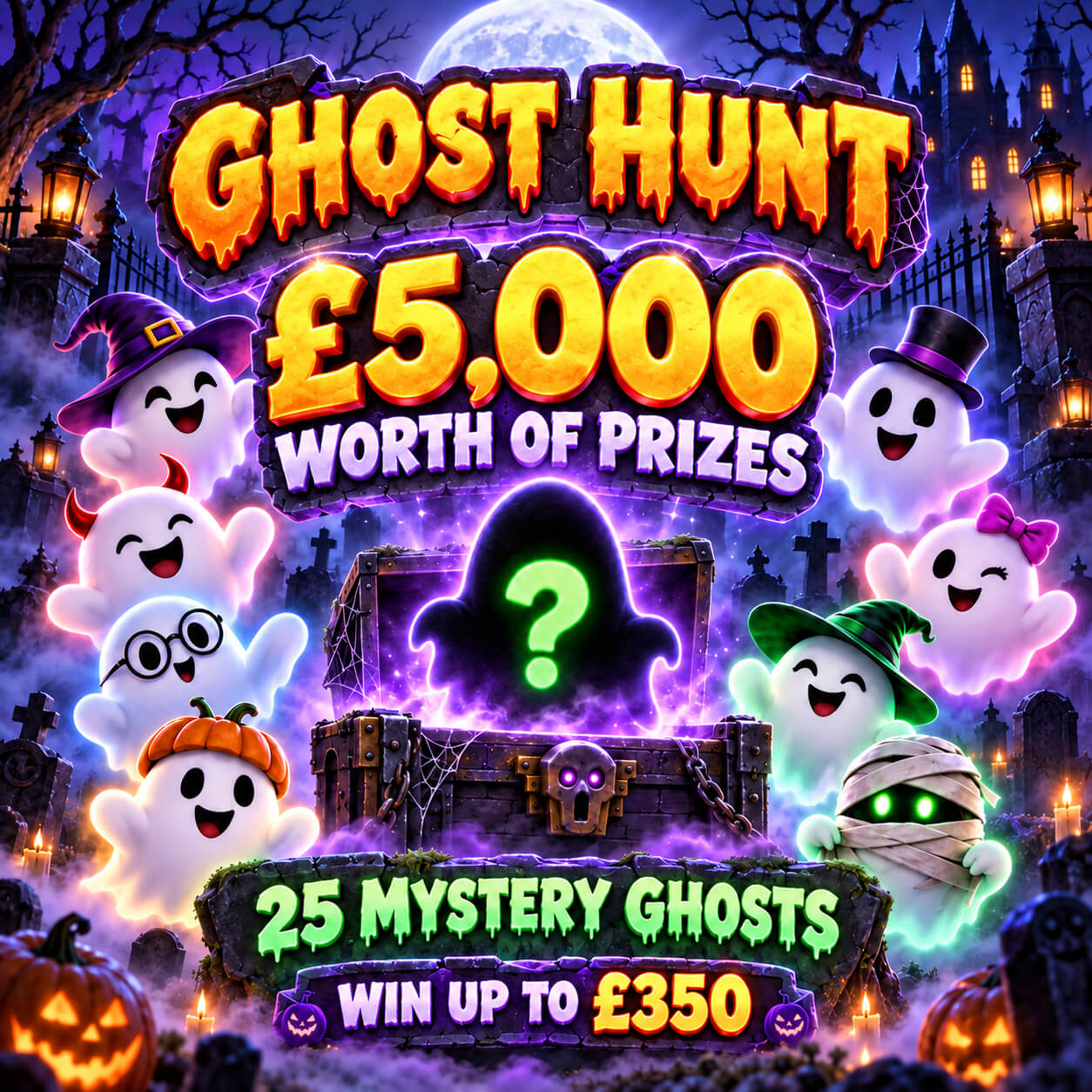 £5K SPOOKY GHOST HUNT