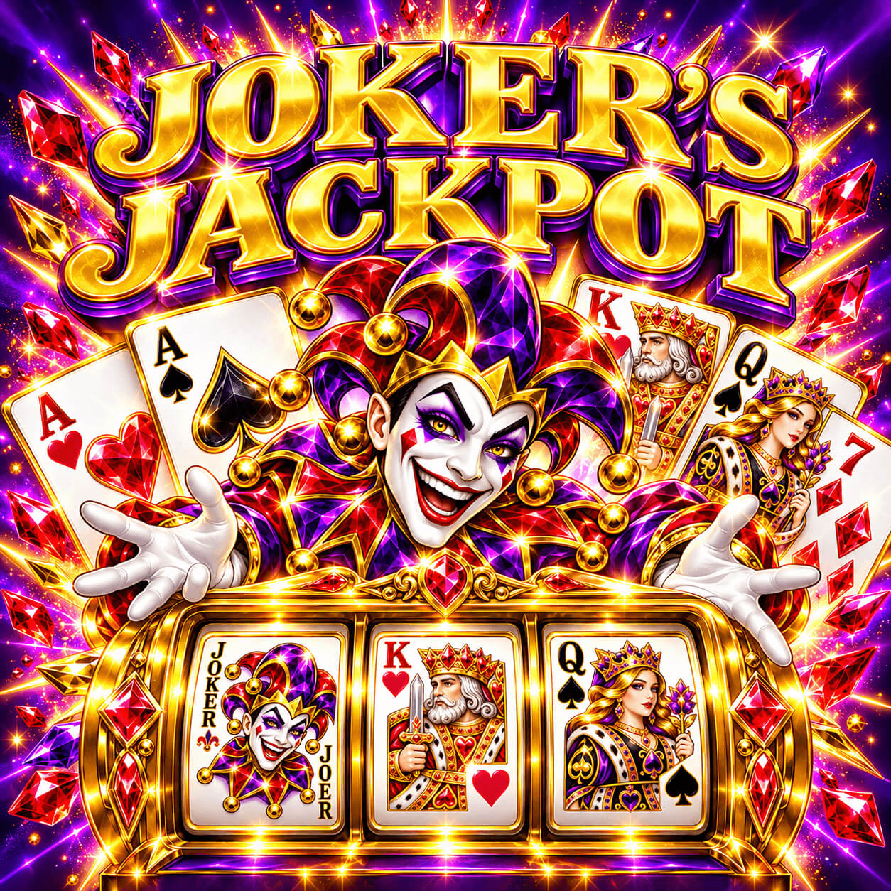 £5K JOKER'S JACKPOT.