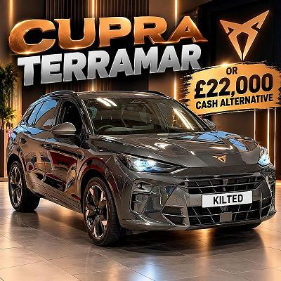 £375 Ticket bundle into the Cupra or £22,000 Cash