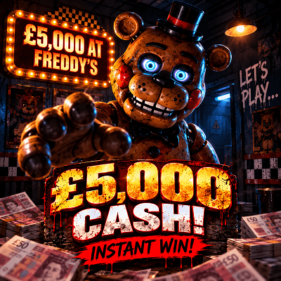 £5,000 Cash at Freddy's