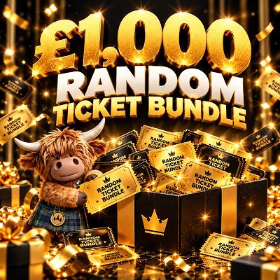 £1,000 Random Ticket Bundle 
